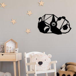 Opviq Lámpara de Pared Animal Negra W-027